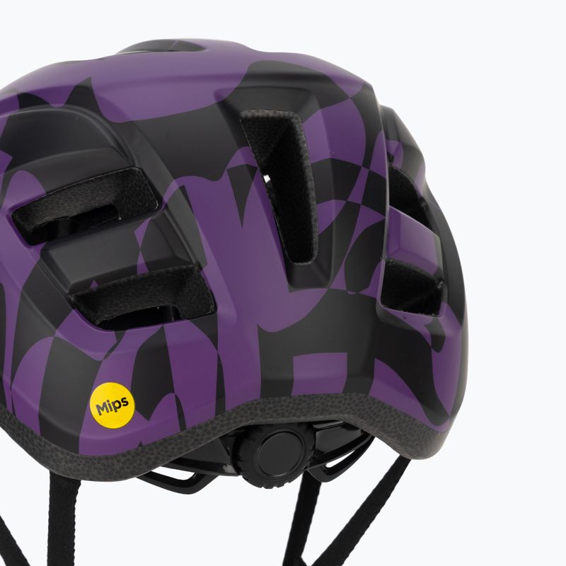 Dětská cyklistická helma Giro Fixture II MIPS matte purple rush 8