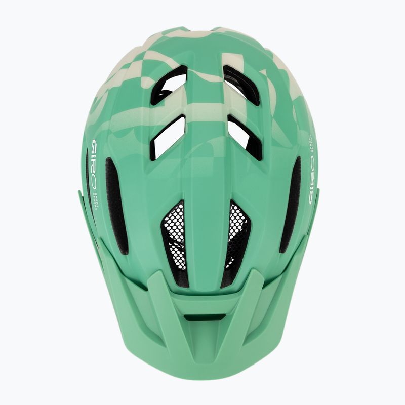 Dětská cyklistická helma Giro Fixture II MIPS matte green rush 6