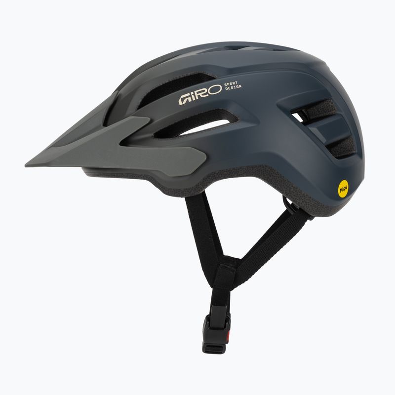 Dětská cyklistická helma Giro Fixture II MIPS matte dark sage/sapphire fade 3