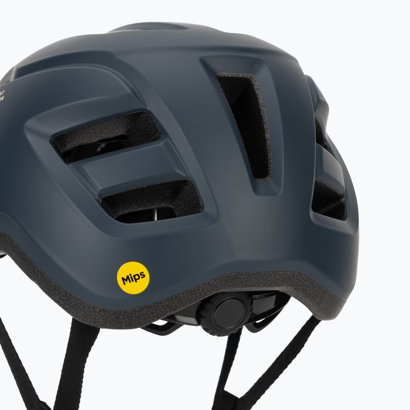 Dětská cyklistická helma Giro Fixture II MIPS matte dark sage/sapphire fade 7