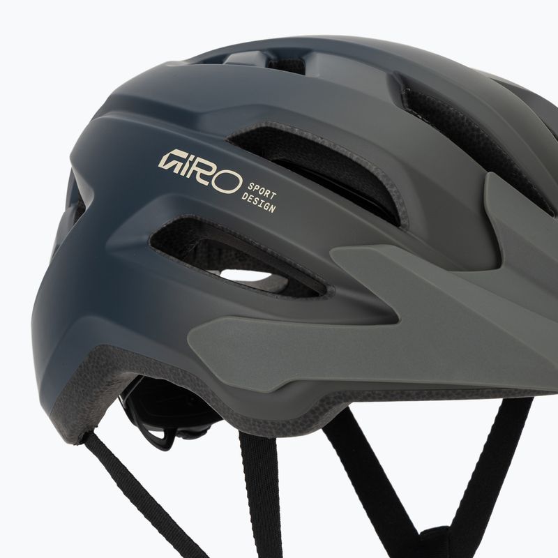 Dětská cyklistická helma Giro Fixture II MIPS matte dark sage/sapphire fade 8
