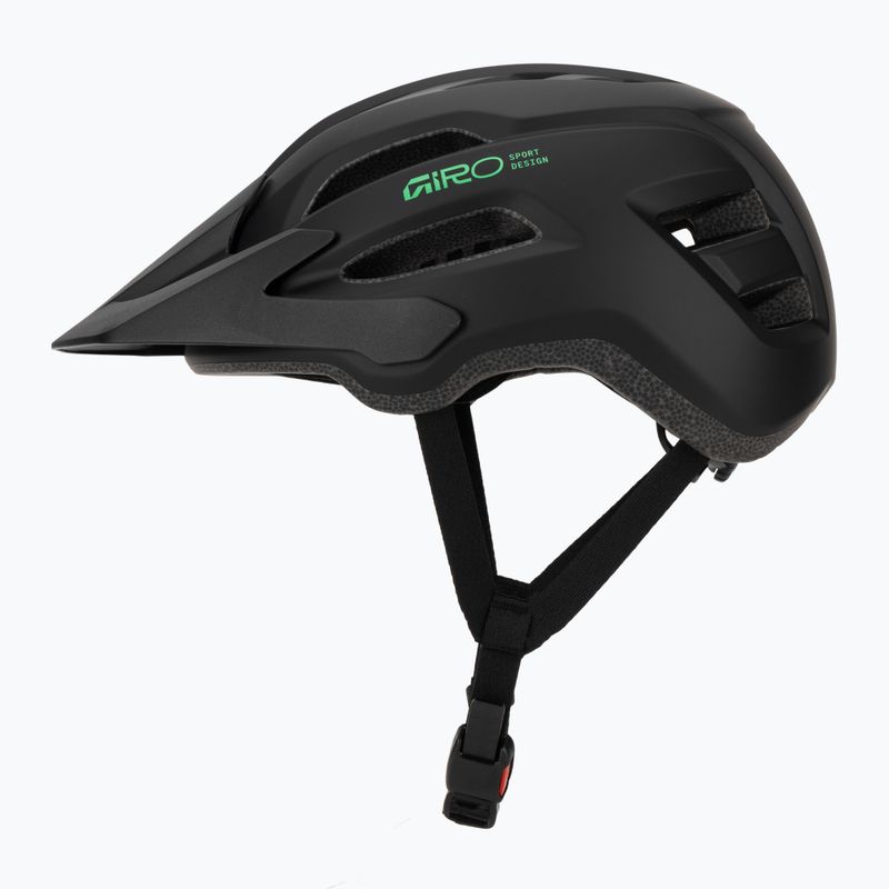 Dětská cyklistická helma Giro Fixture II matte black/vivid green 3