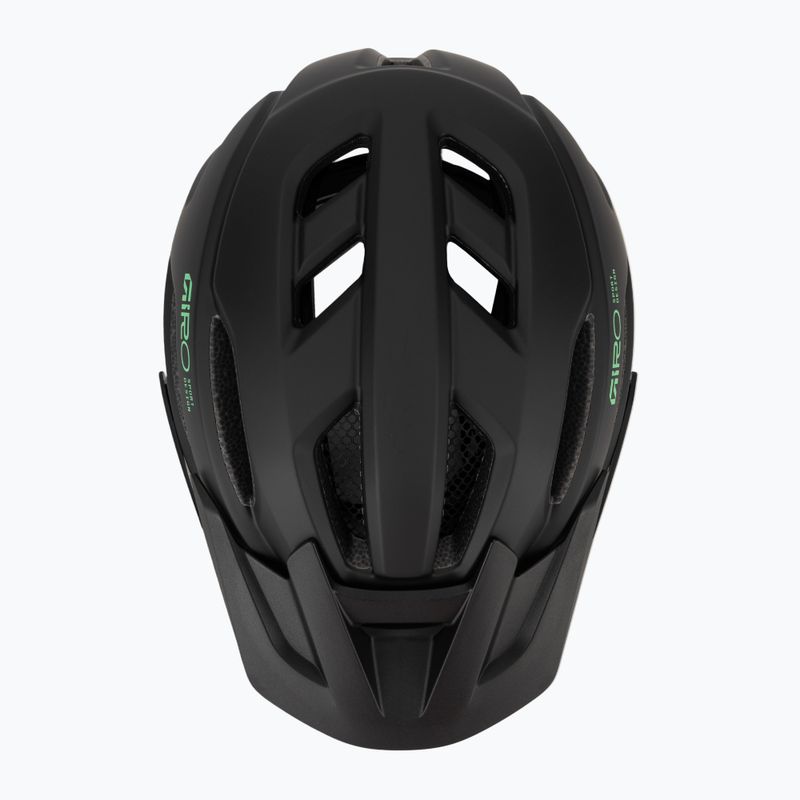 Dětská cyklistická helma Giro Fixture II matte black/vivid green 6