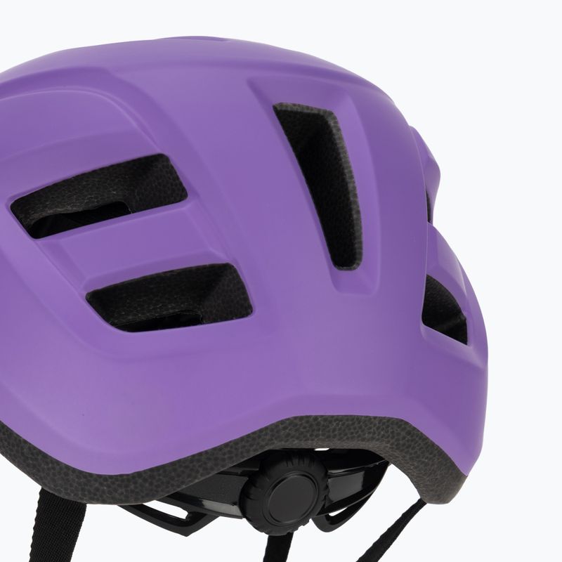 Dětská cyklistická helma Giro Fixture II matte light pink/purple fade 7