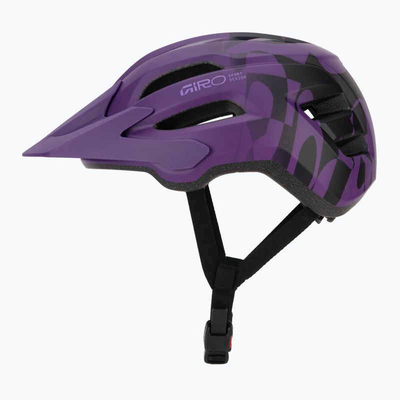 Dětská cyklistická helma Giro Fixture II matte purple rush 3
