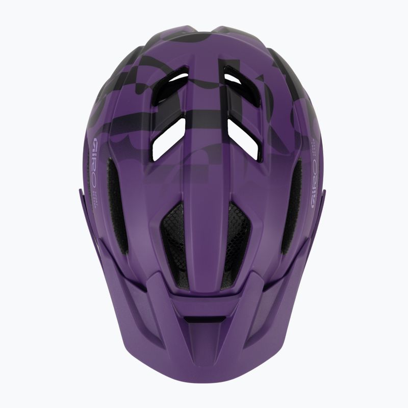 Dětská cyklistická helma Giro Fixture II matte purple rush 6