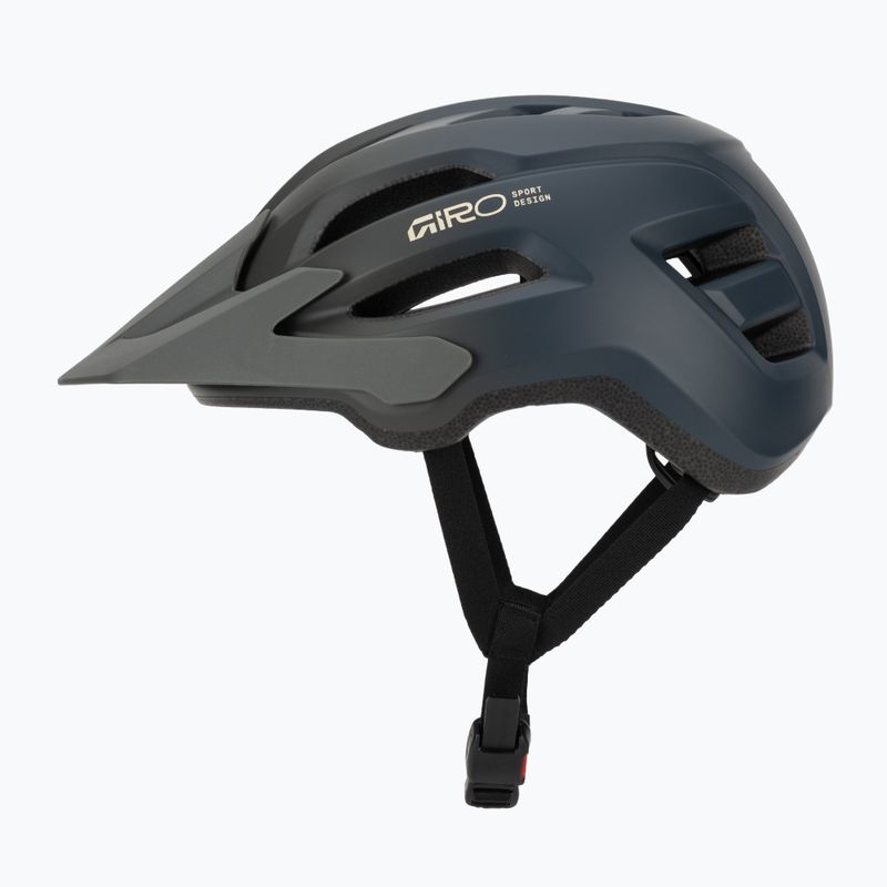 Dětská cyklistická helma Giro Fixture II matte dark sage/sapphire fade 3