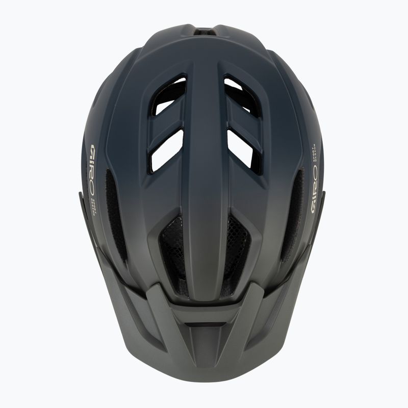 Dětská cyklistická helma Giro Fixture II matte dark sage/sapphire fade 6