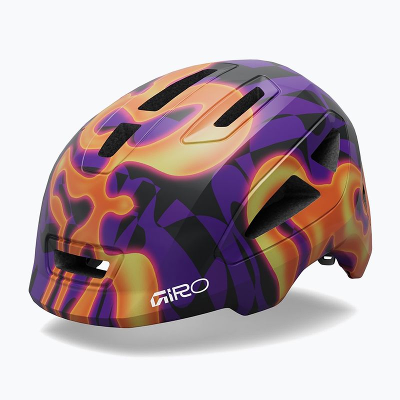 Dětská cyklistická helma Giro Scamp II matte purple lava