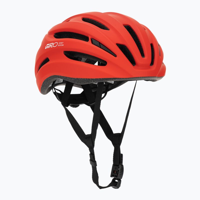 Cyklistická helma Giro Isode MIPS II matte flame red