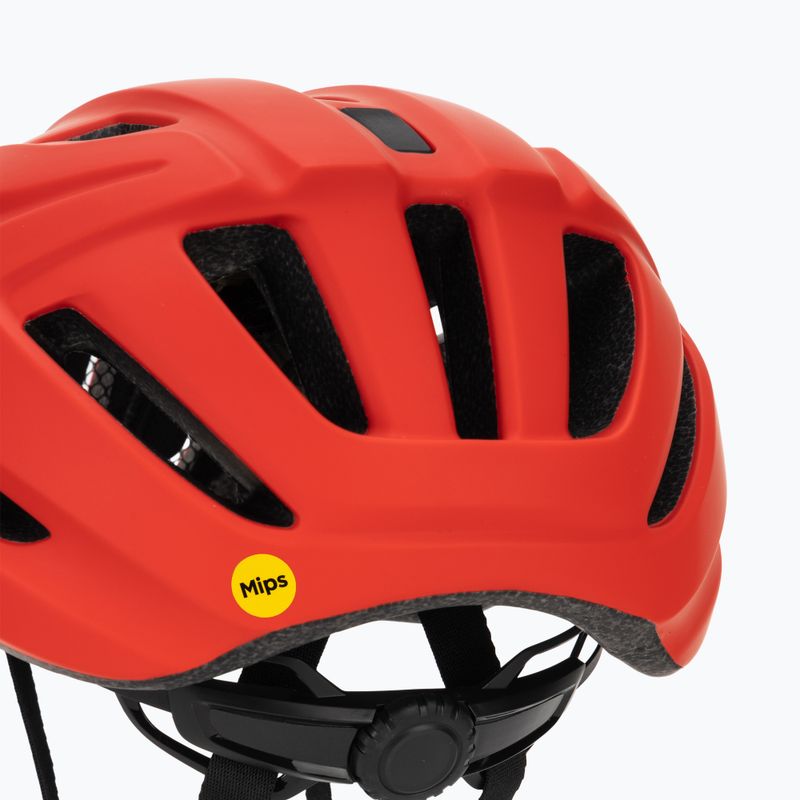 Cyklistická helma Giro Isode MIPS II matte flame red 7