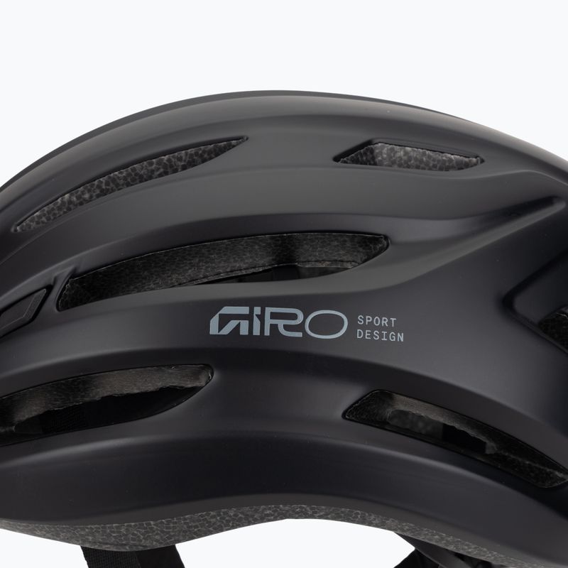 Cyklistická helma Giro Isode II matte black 7