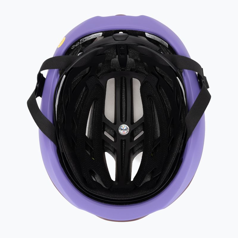 Cyklistická helma Giro Agilis MIPS matte dark maroon 5