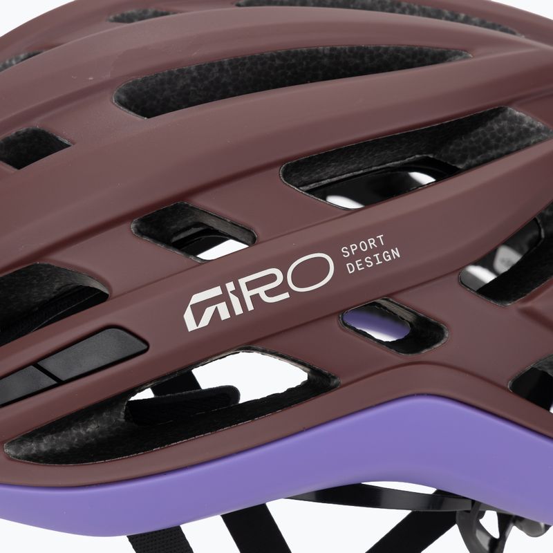 Cyklistická helma Giro Agilis MIPS matte dark maroon 7