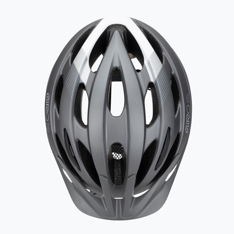 Cyklistická přilba Giro Revel 2026 matte titanium/white 6