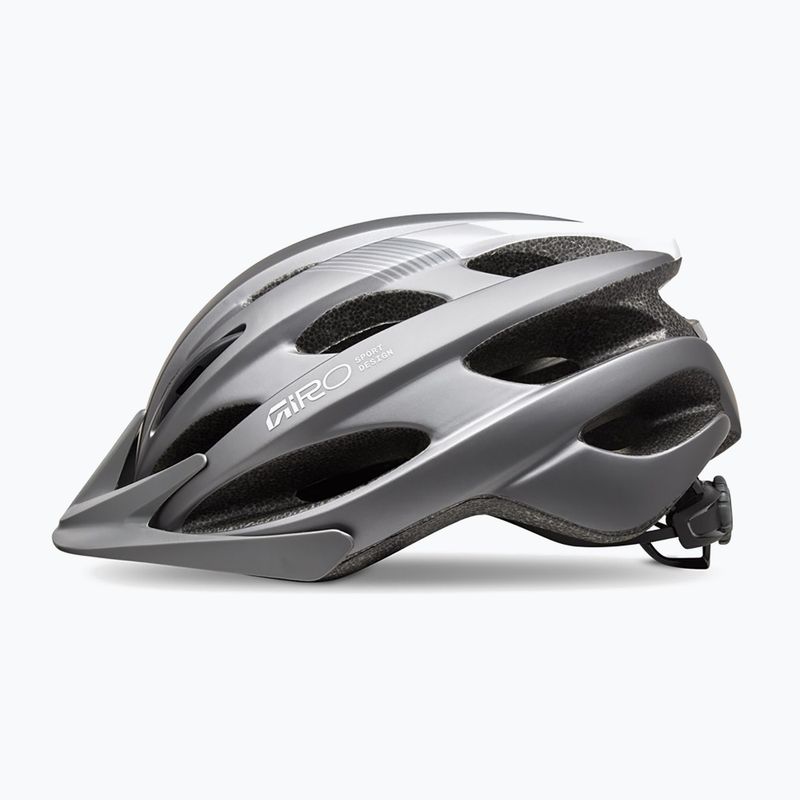 Cyklistická přilba Giro Revel 2026 matte titanium/white 2