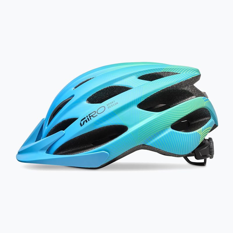 Dětská cyklistická helma Giro Raze matte blue/green 2