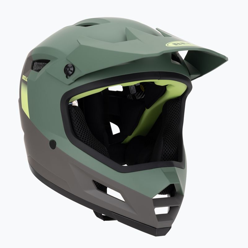 Cyklistická helma Bell Sanction 2 DLX MIPS blip vintage olive
