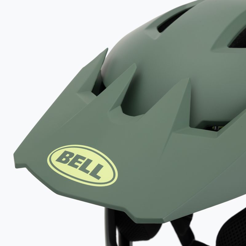 Cyklistická helma Bell Sanction 2 DLX MIPS blip vintage olive 7