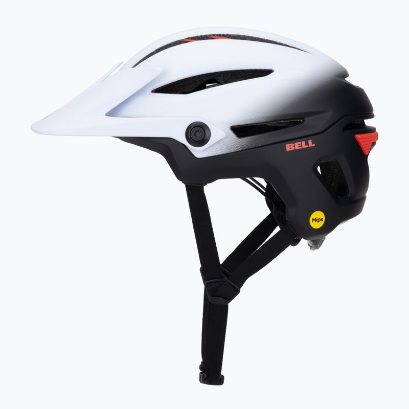 Cyklistická helma Bell Sixer MIPS ratio white black 3
