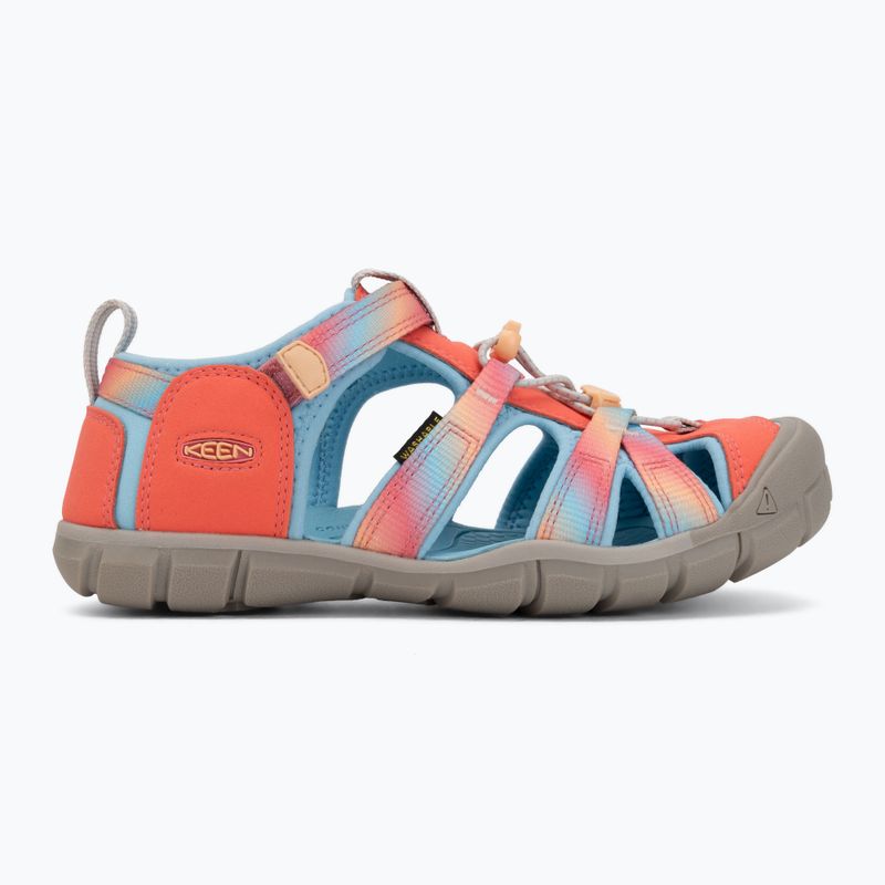 Juniorské sandály KEEN Seacamp II CNX ombre pink lemonade 2