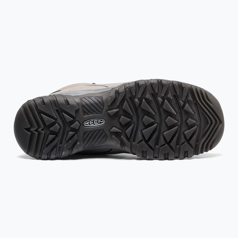 Dámské trekové boty KEEN Targhee IV Mid Wp grey/lily pad 4