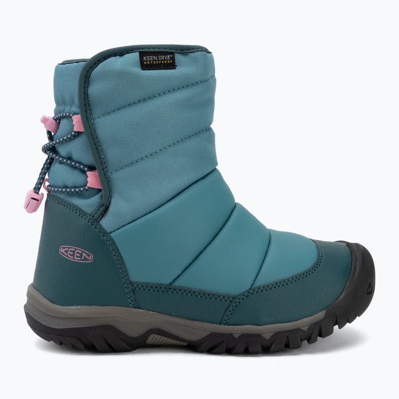 Sněhule KEEN Puffrider Wp brittany blue/cashmere rose 2