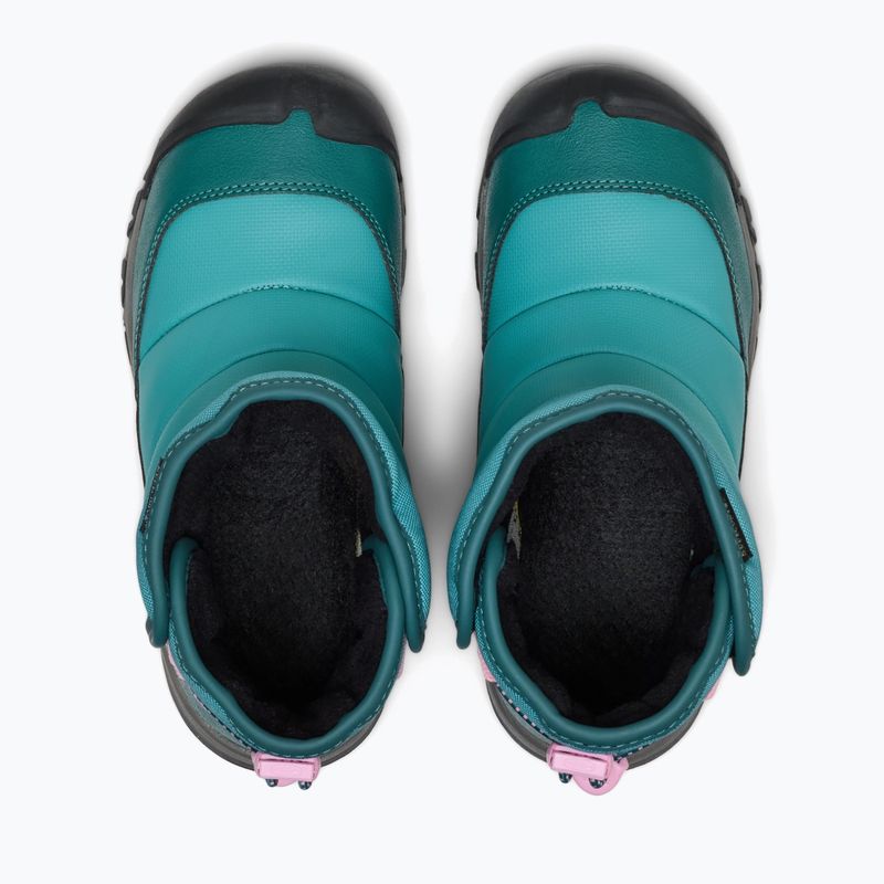 Sněhule KEEN Puffrider Wp brittany blue/cashmere rose 6