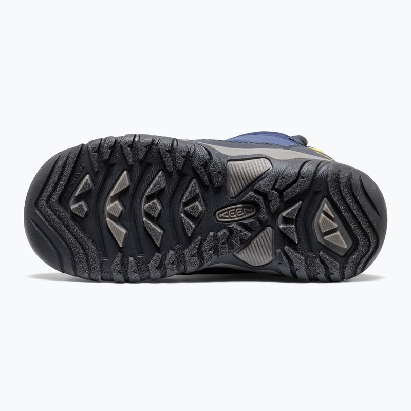 Sněhule KEEN Puffrider Wp naval academy/mango mint 4