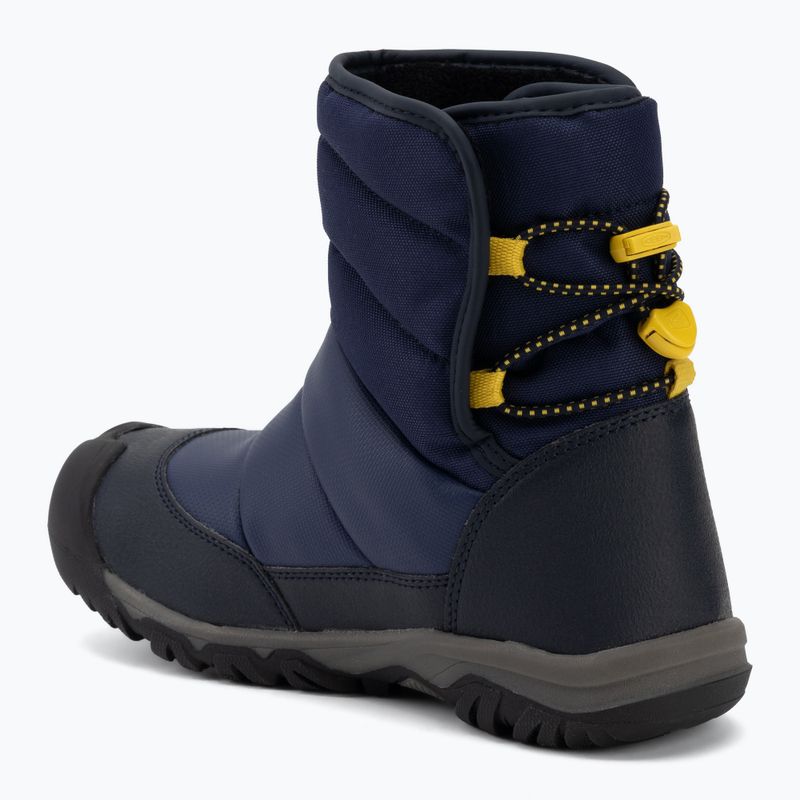 Sněhule KEEN Puffrider Wp naval academy/mango mint 3