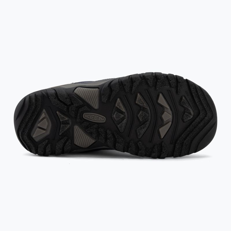 Sněhule KEEN Puffrider Wp naval academy/mango mint 4