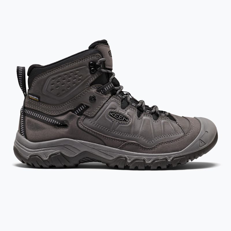 Pánské trekové boty KEEN Targhee IV Mid Wp magnet/black