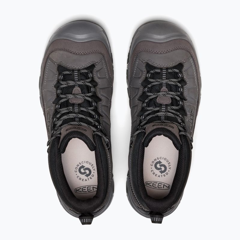 Pánské trekové boty KEEN Targhee IV Mid Wp magnet/black 3