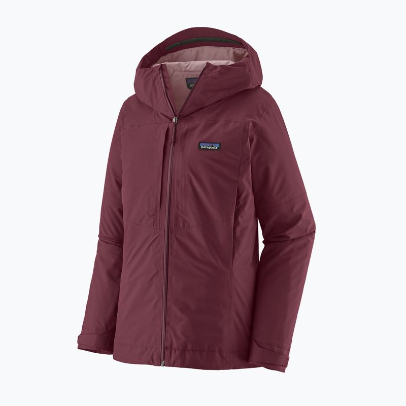 Dámská nepromokavá bunda Patagonia Insulated Boulder Fork Rain berry fig 2
