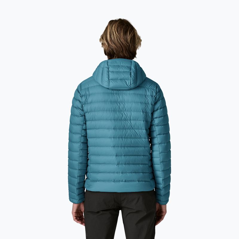 Pánská péřová bunda Patagonia Down Sweater Hoody glacial blue 2