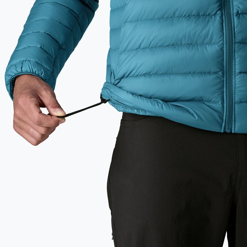 Pánská péřová bunda Patagonia Down Sweater Hoody glacial blue 7