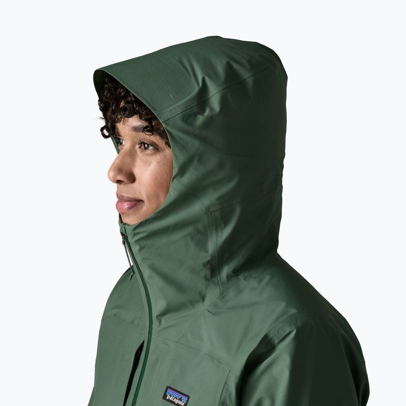 Dámská nepromokavá bunda Patagonia Insulated Boulder Fork Rain canopy green 4