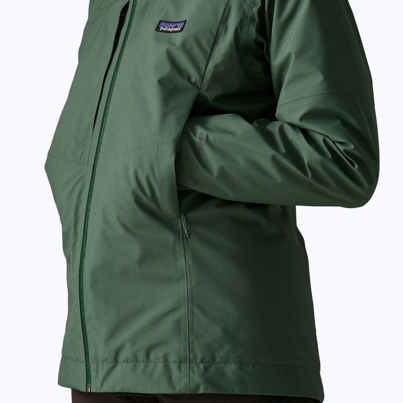 Dámská nepromokavá bunda Patagonia Insulated Boulder Fork Rain canopy green 5