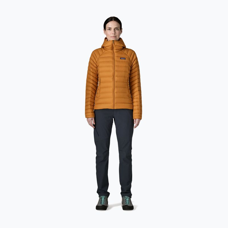 Dámská péřová bunda Patagonia Down Sweater Hoody cinnamon brown 2