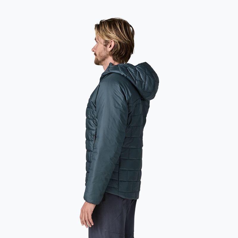 Pánská zateplená bunda Patagonia Hi-Loft Nano Puff Hoody summit blue 3