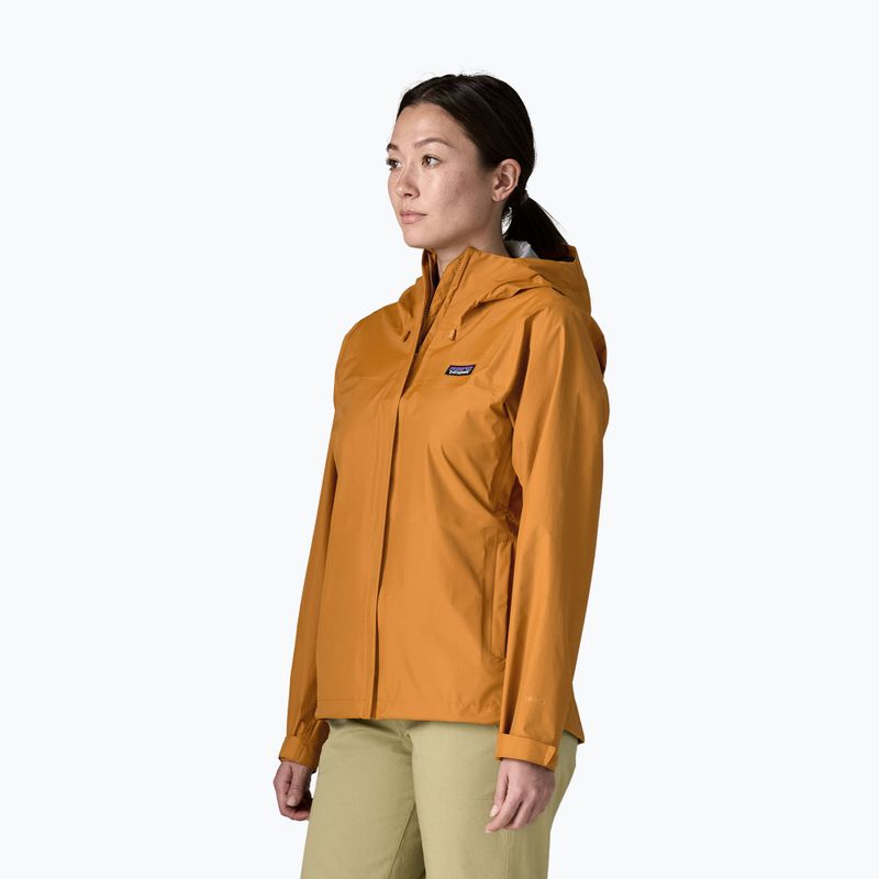 Dámská nepromokavá bunda Patagonia Torrentshell 3L Rain cinnamon brown 3