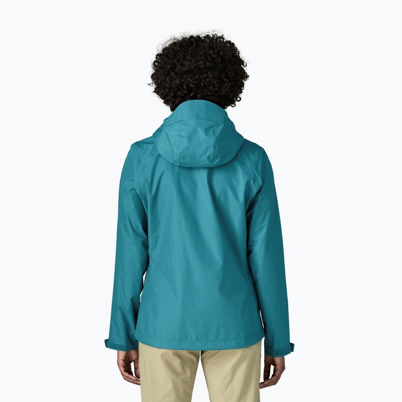 Dámská nepromokavá bunda Patagonia Torrentshell 3L Rain glacial glue 2