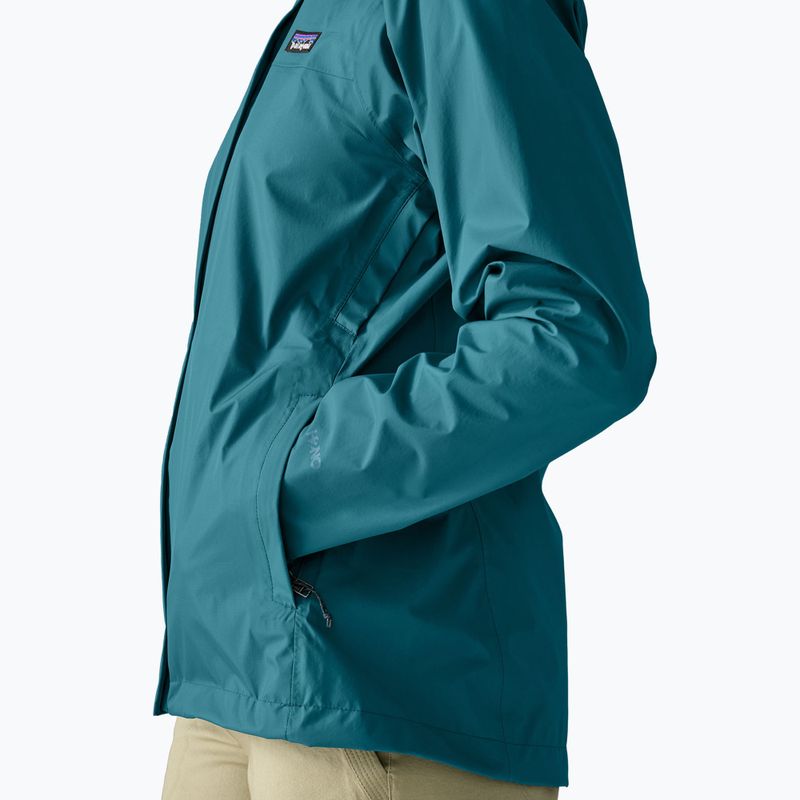 Dámská nepromokavá bunda Patagonia Torrentshell 3L Rain glacial glue 5