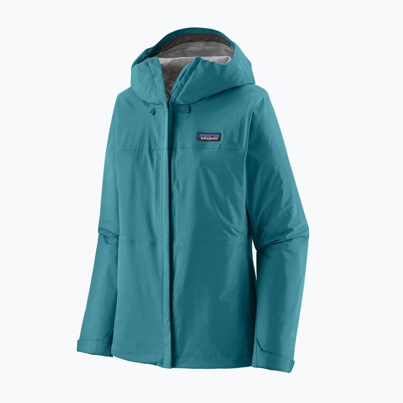 Dámská nepromokavá bunda Patagonia Torrentshell 3L Rain glacial glue 7
