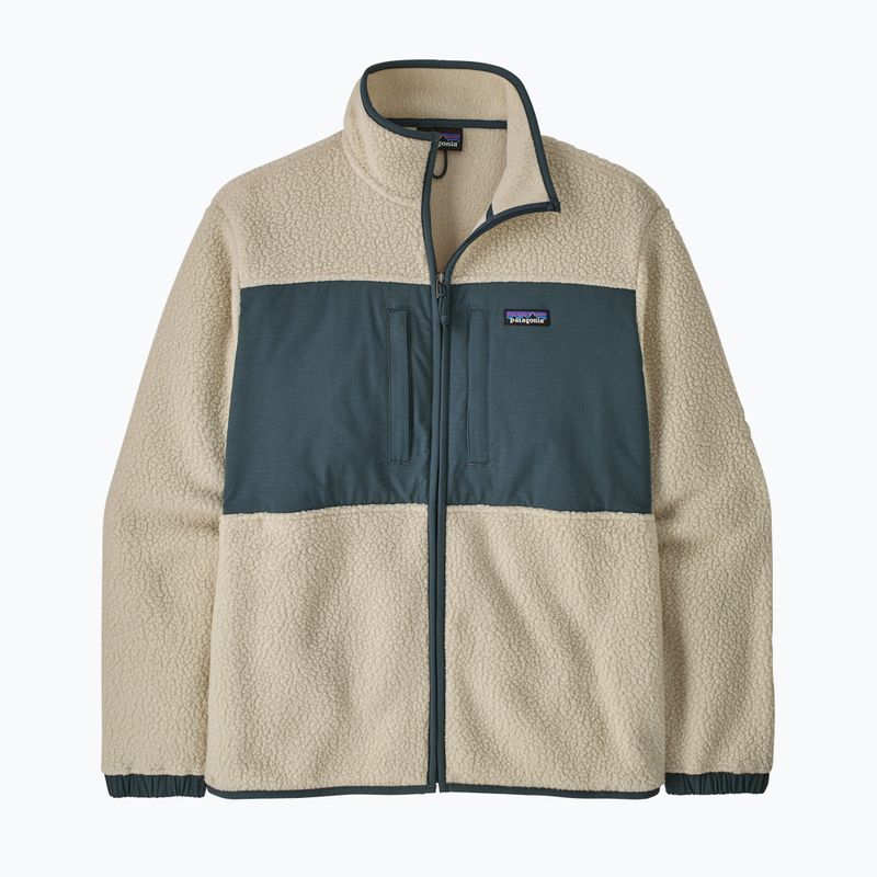 Pánská fleecová mikina Patagonia Retro Pile Patch pelican 7