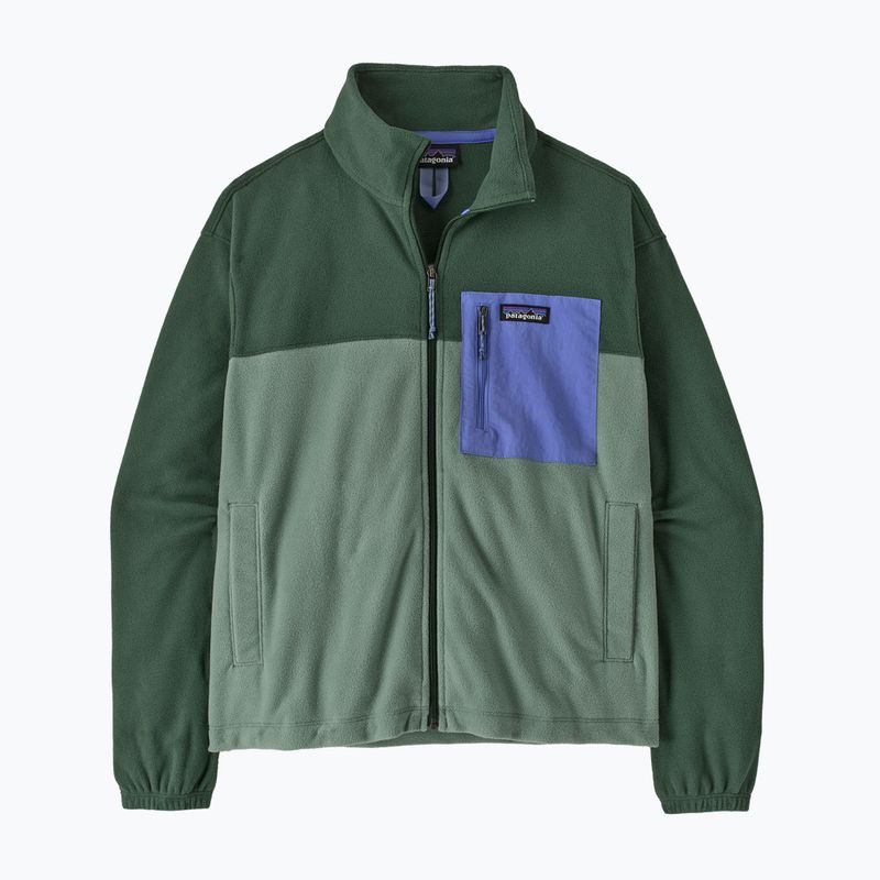 Dámská fleecová mikina Patagonia Micro D Patch Pocket cover green 2