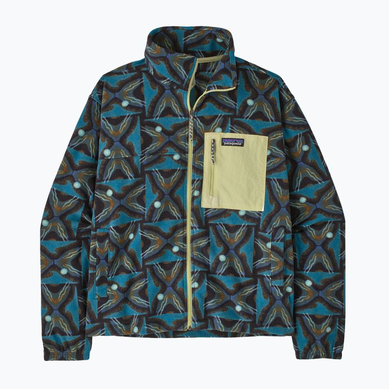 Dámská fleecová mikina Patagonia Micro D Patch Pocket deep freeze: black 2