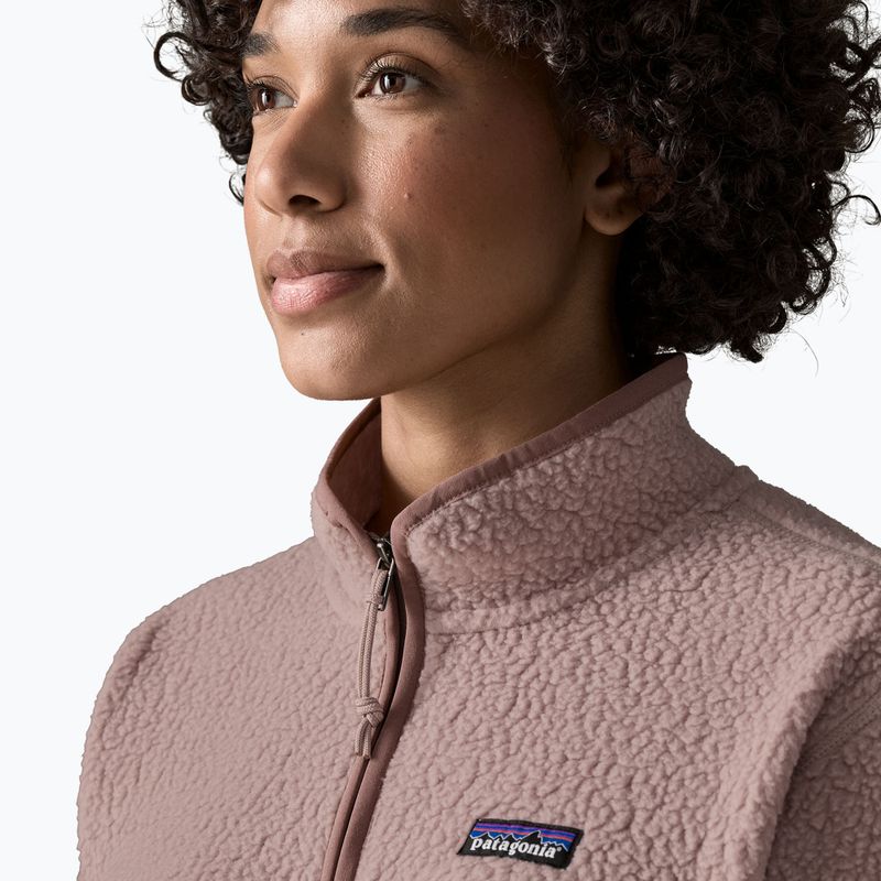 Dámská fleecová mikina Patagonia Retro Pile Marsupial stingray mauve 5