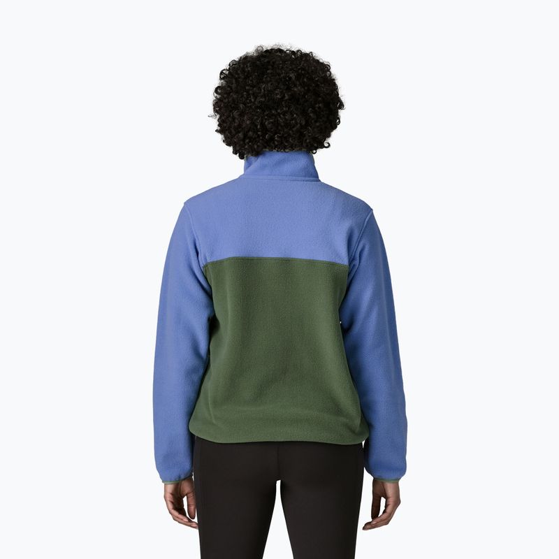 Dámská fleecová mikina Patagonia Lightweight Synchilla Snap-T Pullover canopy green 2