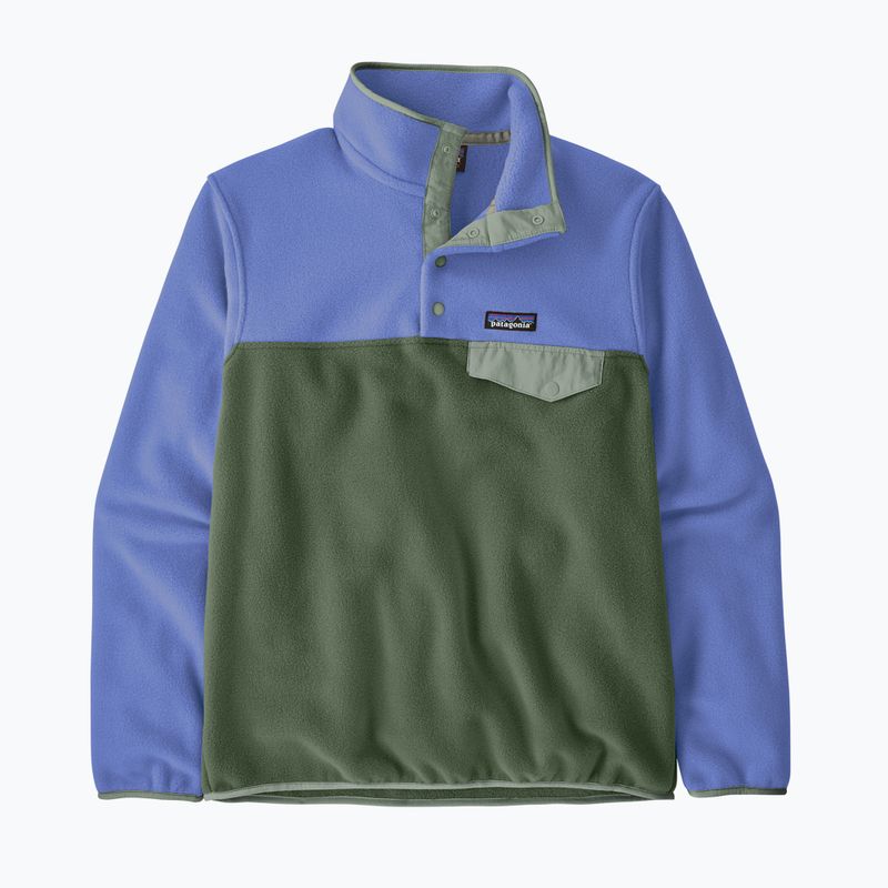 Dámská fleecová mikina Patagonia Lightweight Synchilla Snap-T Pullover canopy green 7